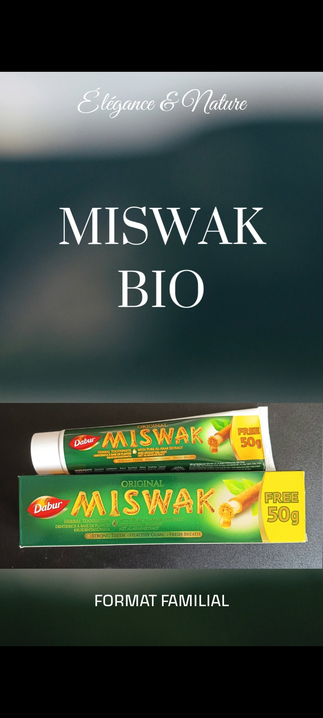 DENTIFRICE MISWAK