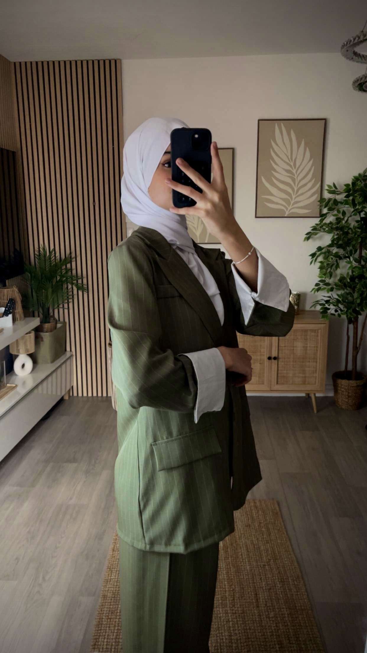 Ensemble Blazer kaki
