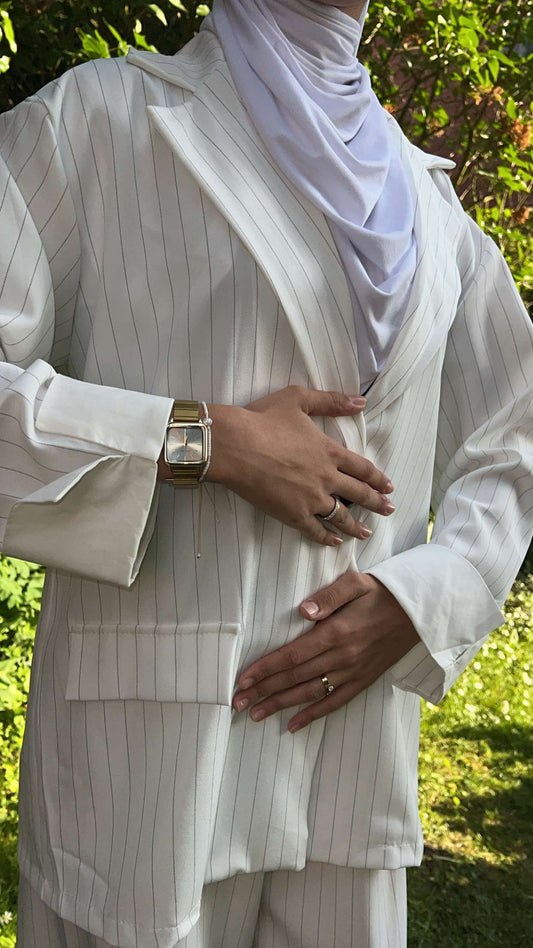 Ensemble avec des Rayures